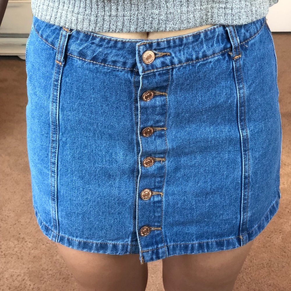 Forever 21 Jean Skirt